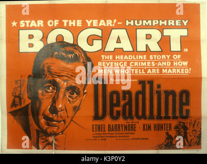 Data di scadenza - USA [US 1952] aka termine USA Humphrey Bogart data: 1952 Foto Stock