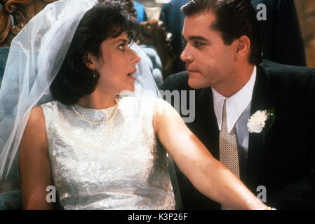 GOODFELLAS [US 1993] LORRAINE BRACCO, Ray Liotta come Henry Hill data: 1993 Foto Stock