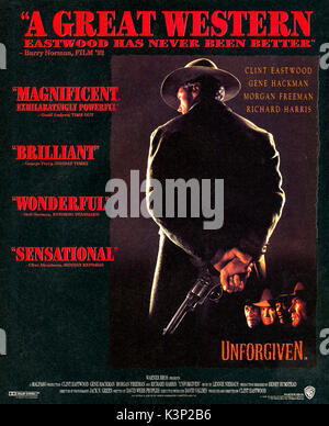 Perdonati [US 1992] Clint Eastwood, Richard Harris, Morgan Freeman, Gene Hackman data: 1992 Foto Stock