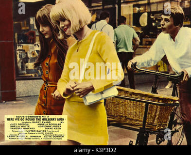 HERE WE GO ROUND DEL MULBERRY BUSH [BR 1967] DIANE KEEN, JUDY GEESON, BARRY EVANS data: 1967 Foto Stock