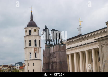 Cattedrale di vilnius, Lituania. Foto Stock