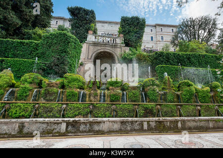 L'Italia,Lazio Roma, Tivoli, Villa d'Este Foto Stock