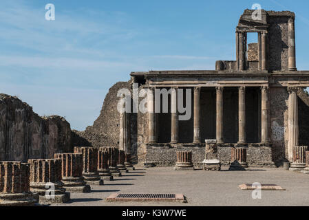 L'Italia, Campania, Napoli, gli scavi archeologici di Pompei Foto Stock