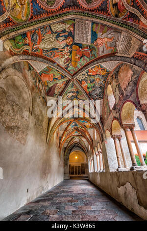 Il chiostro del Duomo di Bressanone, Bressanone, Alto Adige, Italia Foto Stock