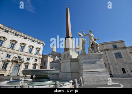 Piazza del Quirinale Foto Stock