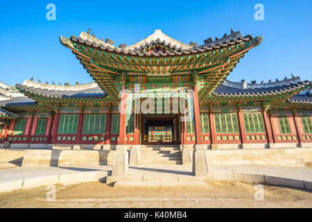 Il Changdeok gung Palace a Seul, in Corea del Sud. Foto Stock