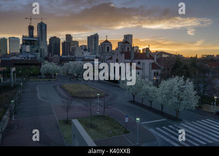 Sul campus della Metropolitan membro Universit degli Studi di Denver. Foto Stock