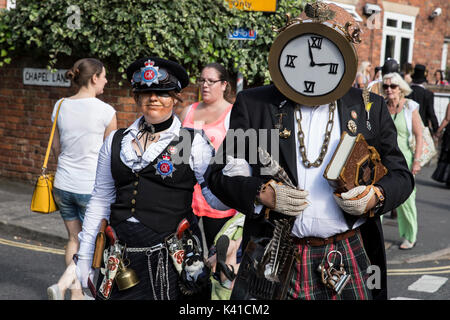 Lincoln vapore festival Punk 2017 Foto Stock