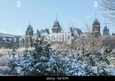 Scene invernali Ottawa Foto Stock