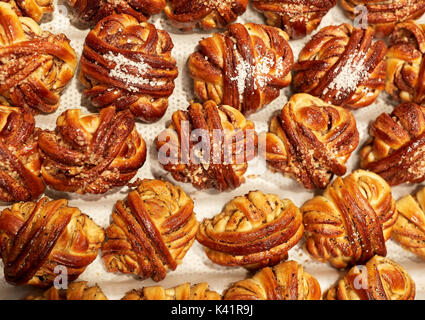 Panini dolci o torte al forno Foto Stock