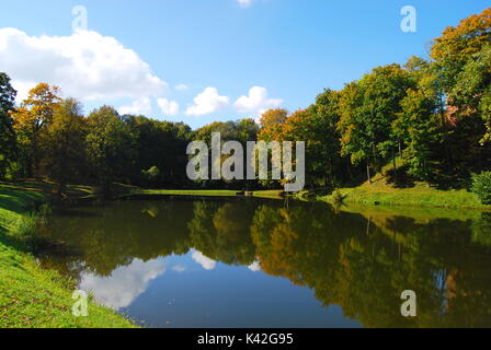 Il lituano la natura in autunno Foto Stock