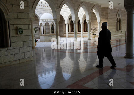 Israele, Galilea superiore le corna di Hittin nebi shu'bei - ietro la tomba il principale luogo di pellegrinaggio per i drusi religione Foto Stock