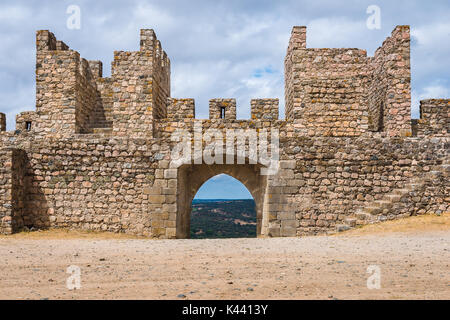 Ingresso del castello di Arraiolos, , Il Portogallo Foto Stock