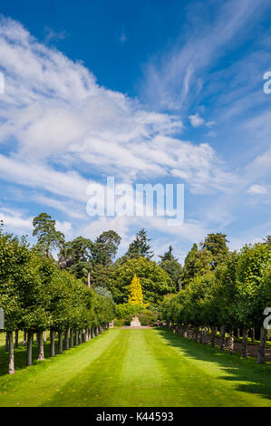 I giardini a Sandringham House al Sandringham Estate in Norfolk , Inghilterra , Inghilterra , Regno Unito Foto Stock