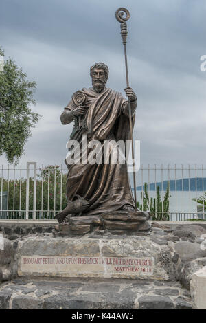 Pietro a Cafarnao Foto Stock