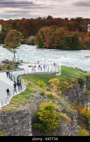 Stati Uniti d'America, New York, Niagara Falls, Cascate Americane Foto Stock