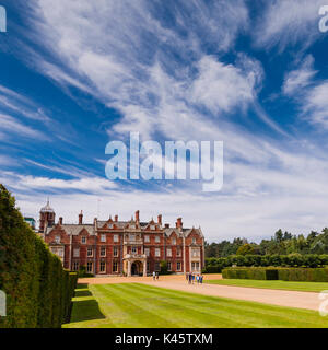 Sandringham House a Sandringham Estate in Norfolk , Inghilterra , Inghilterra , Regno Unito Foto Stock