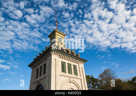 Canada Ontario, Hamilton, Castello Dundurn, ex metà del XIX secolo la casa di il primo ministro canadese sir Allan Napier McNab Foto Stock