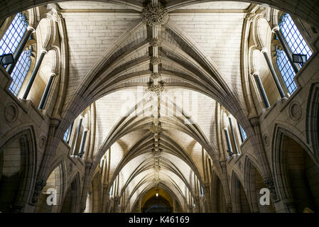 Canada Ontario, Ottawa, capitale del Canada, il Parlamento Canadese Edificio, sala d'onore, interno Foto Stock