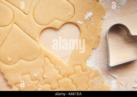 I biscotti di cottura, still life natale Foto Stock