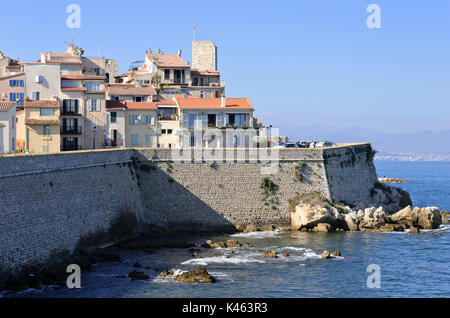 Città vecchia, antibes, Francia Foto Stock