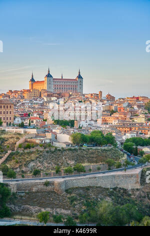 Alcazar di Toledo. Toledo. Castilla la Mancha. Spagna Foto Stock