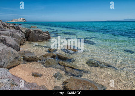 El saltito beach, la paz Baja California sur. Messico Foto Stock