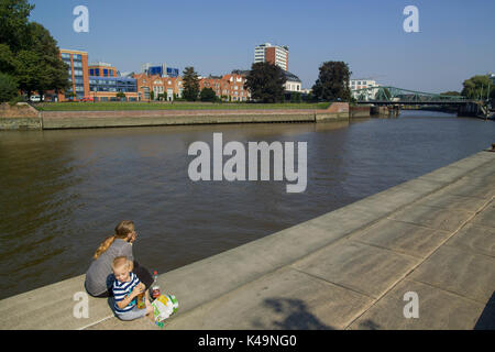 Bremerhaven Geeste Foto Stock