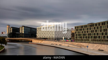 La città di Berlino Foto Stock