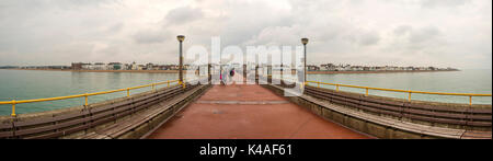 Trattare Pier, Kent, Regno Unito Foto Stock