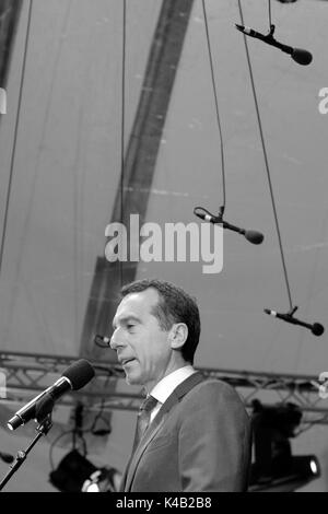 Il Cancelliere federale Christian Kern, Austria Foto Stock