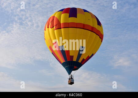 Lincoln, Illinois - Stati Uniti d'America - 25 agosto 2017: Lincoln Balloon Festival 2017 Foto Stock