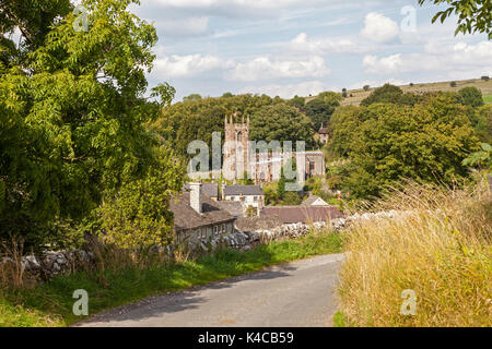 St Giles Church, Hartington, Derbyshire, England, Regno Unito Foto Stock