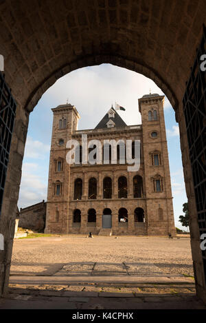 Il Rova di Antananarivo o Queen's Palace, il Royal Palace complesso, Madagascar Foto Stock