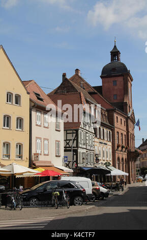 Wissembourg in Alsace Foto Stock