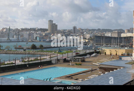 A Coruña Spagna Foto Stock