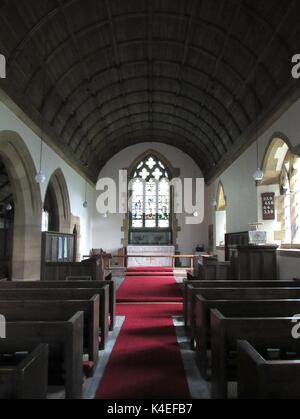 Chiesa di San Giovanni Evangelista, Bilsdale Foto Stock