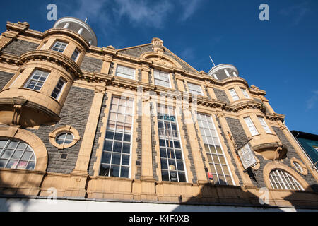 Museo,Aberystwyth,popolare,Welsh,Università,città,e,coastal,costa,mare,resort,Cardigan Bay,Ceredigion,metà,west,Galles,U.K.,UK, Europa Foto Stock