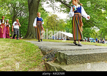 La 72a giornata Mondiale annuale tenutasi nell'agosto 2017, i Giardini culturali di Cleveland, Ohio, Stati Uniti, ha attirato oltre 20.000 persone che celebrano la diversità. Foto Stock