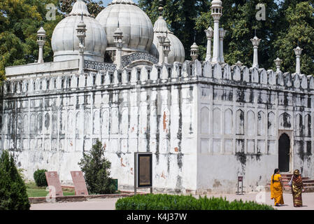 Moti masjid, Delhi Foto Stock