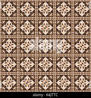 Il Linoleum seamless pattern. Colore marrone. Illustrazione Vettoriale Illustrazione Vettoriale