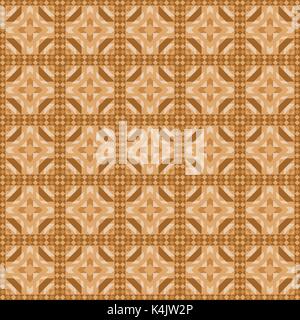 Il Linoleum seamless pattern. Colore marrone. Illustrazione Vettoriale Illustrazione Vettoriale