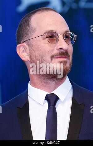 Venezia, Italia - Settembre : Darren Aronofsky frequentare il 'Maltri!' premiere durante la 74a Mostra del Cinema di Venezia nel settembre del 2017 a Venezia, Italia. Credito: MediaPunch Inc/Alamy Live News Foto Stock