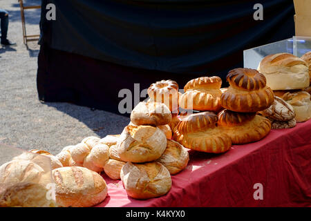 Il mercato artigianale, Queen Square Bath Inghilterra. Foto Stock