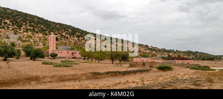 Marocchino moschea del villaggio Foto Stock