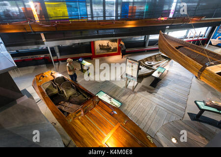 Francia, Senna Marittima (76), Caudebec-en-Caux, Museo Seine // Francia, Senna Marittima, Caudebec-en-Caux, Museo Seine Foto Stock