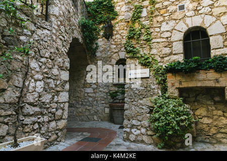 Affascinante casa provenzale in Eze, cote d'Azur, in Francia Foto Stock