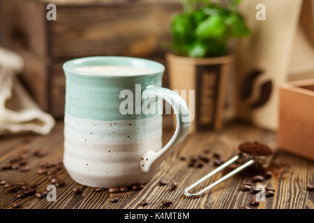 Grande tazza di caffè Foto Stock