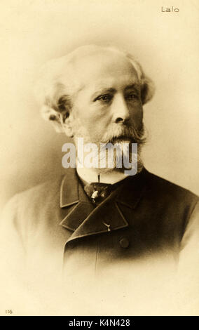 Edouard Lalo, compositore francese di discesa Spagnolo, 1823-1892. Foto Stock