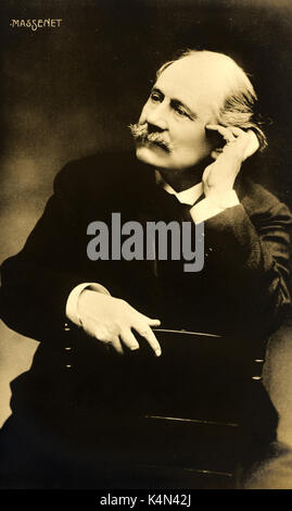 Jules Massenet, compositore francese, 1842-1912. 12 Maggio 1842 - 13 agosto 1912. Foto Stock